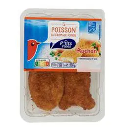 Poissons MSC au fromage fondu (200g)