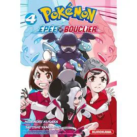 Manga Pokémon Epée et bouclier Tome 04 (l'unité)