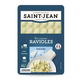 SAINT-JEAN Pate fraiche ravioles au fromage de chèvre 300g