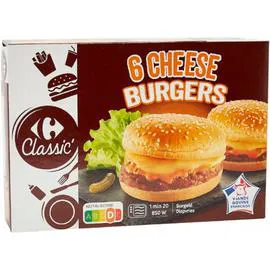 Cheese Burgers (6x130g)
