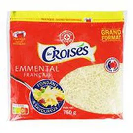 MARQUE REPÈRE, LES CROISÉS Emmental Rapé 750g