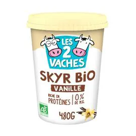 Skyr 0% MG Vanille Bio (480g)