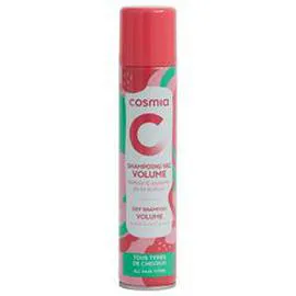 AUCHAN, COSMIA Shampooing sec en spray volume tous types de cheveux 200ml