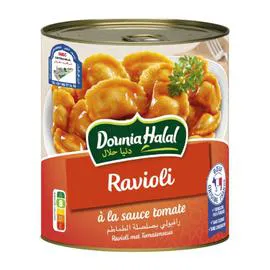 DOUNIA HALAL Ravioli sauce tomate 800g