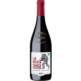 Vin rouge - Côte du Rhône BIO - La résistance (750ml)