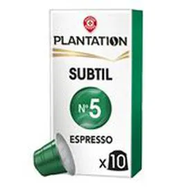 MARQUE REPÈRE, PLANTATION Capsules café Subtil n°5 - x10 10x5,2g
