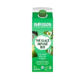 Boisson thé vert Bio citron fleur de sureau (1l)