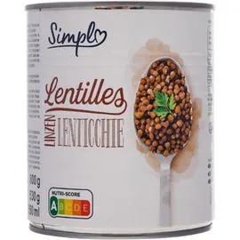 Lentilles SIMPL (530g)