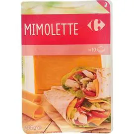 CARREFOUR Fromage en Tranches Mimolette 200g