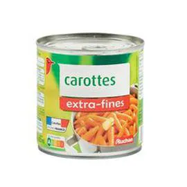 AUCHAN Carottes extra-fines 265g
