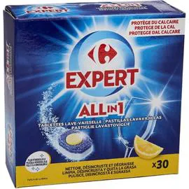 CARREFOUR EXPERT Tablettes lave-vaisselle tout en 1 30x17g