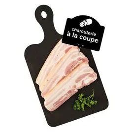 Poitrine de porc nature cuite (100g)