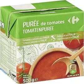 CARREFOUR Purée de tomates 500g