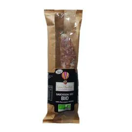 LÉON CHAILLOT Saucisson sec pur porc bio 200g