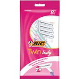 BIC Rasoirs jetables Twin Lady x8