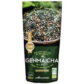 Thé Vert Bio Et Riz Complet Genmaicha (100g)