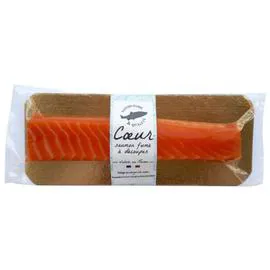 Coeur de filet de saumon fumé de Norvège (150g)