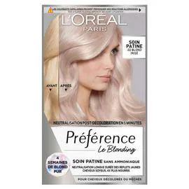 L’Oréal Préférence Le Blonding soin patine sans ammoniaque (232g)