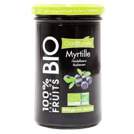 Confiture myrtille Bio (290g)