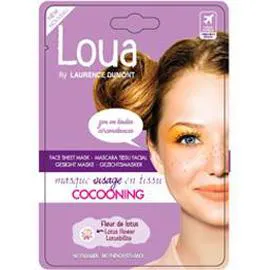 LAURENCE DUMONT, LOUA Masque visage en tissus cocooning 23ml