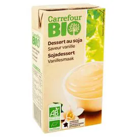 Dessert bio au soja saveur vanille (530g)