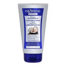 Masque déjaunisseur pour cheveux gris ou blancs (150ml)