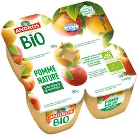 Compote pomme Bio (360g)
