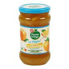 MARQUE REPÈRE, DOUCEUR DU VERGER Confiture Orange 340g