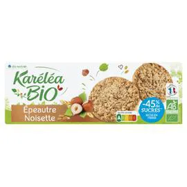 Biscuits Bio sablés épeautre & noisettes (150g)