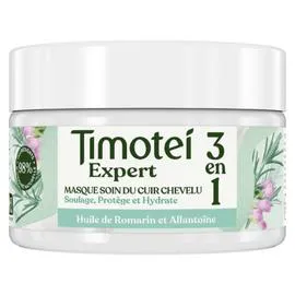 TIMOTEI Masque 3en1 Soin du Cuir Chevelu au Romarin & l'Allantoine 300ml