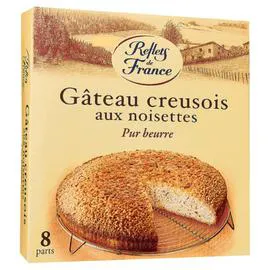 Gâteau creusois aux noisettes (350g)