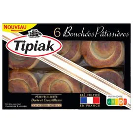 TIPIAK Bouchée pâtissière vol au vent 150g