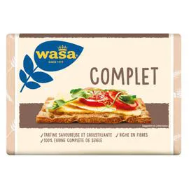 WASA Biscottes tartine croustillantes complet 260g