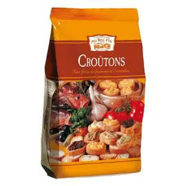 CONSERVERIE AU BEC FIN Croûtons froment & 7 céréales 150g
