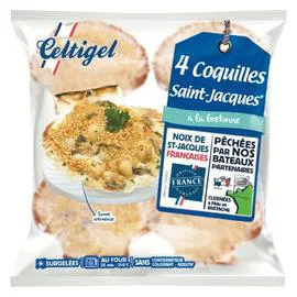 Coquille saint Jacques à la bretonne (360g)