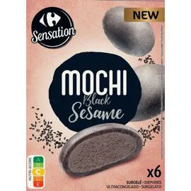 CARREFOUR SENSATION Dessert glacé mochi sésame noir 210g