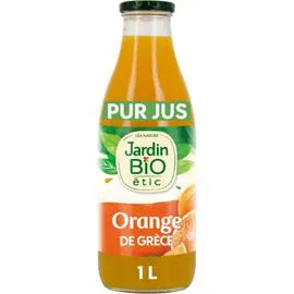 Jus d'orange bio pur jus (1l)