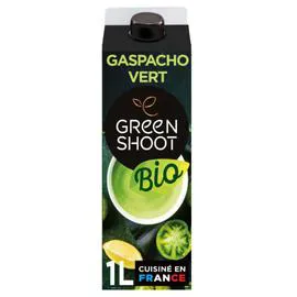 Gaspacho vert basilic jus de citron Bio (1l)