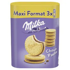 Biscuits fourrés au chocolat au lait Choco Pause (3x260g)