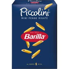 BARILLA Pâtes mini penne rigate piccolini 500g