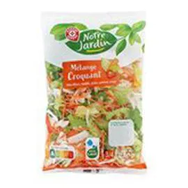 MARQUE REPÈRE, NOTRE JARDIN Salade croquante 250g