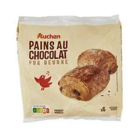 Pain au chocolat pur beurre (450g)