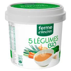 FERME D'ANCHIN Soupe Bio 5 légumes 300ml
