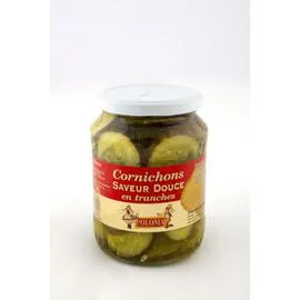 Cornichons en tranches (330g)