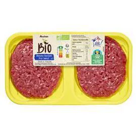 Steaks hachés Pur BOeuf 5% MG bio (250g)