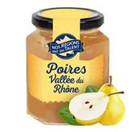 NOS RÉGIONS ONT DU TALENT Confiture poires williams 315g