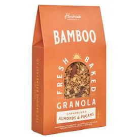 BAMBOO Granola amandes & pécans caramélisées 350g