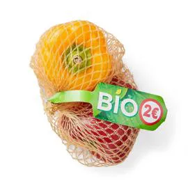 Poivrons Bio panachés rouge et vert (x2)