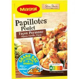 Aide culinaire papillote Mijoté paysan (32g)