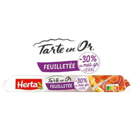 Pâte à tarte feuilletée -30% M.G. Tarte en Or (230g)